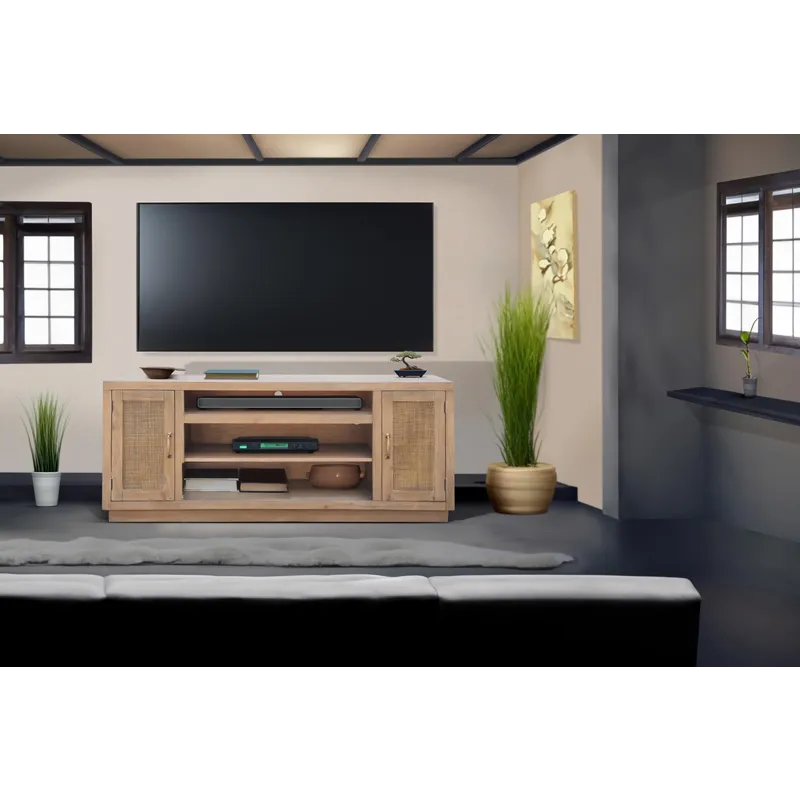 Media Console w/ 42" Fireplace Option
