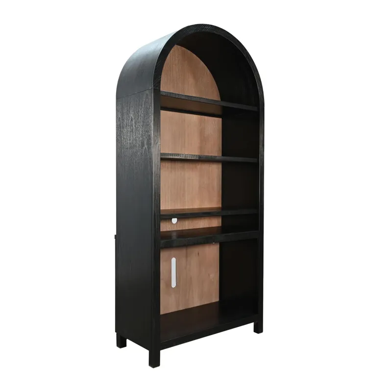 Chill Arch Bookcase w/ 33" Fireplace Option
