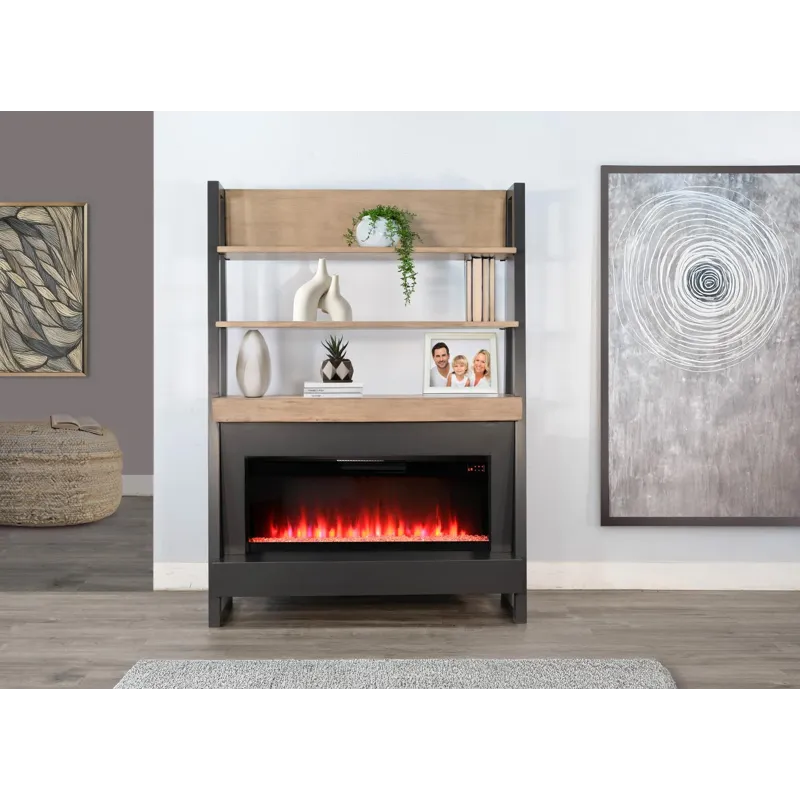 Santina Etagere for 41" Fireplace insert