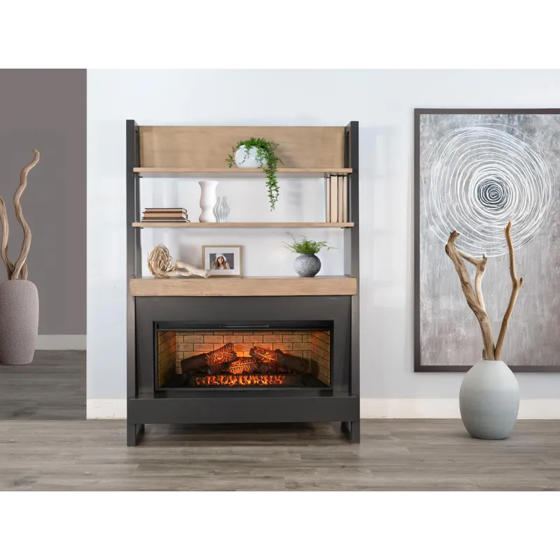 Santina Etagere for 41" Fireplace insert