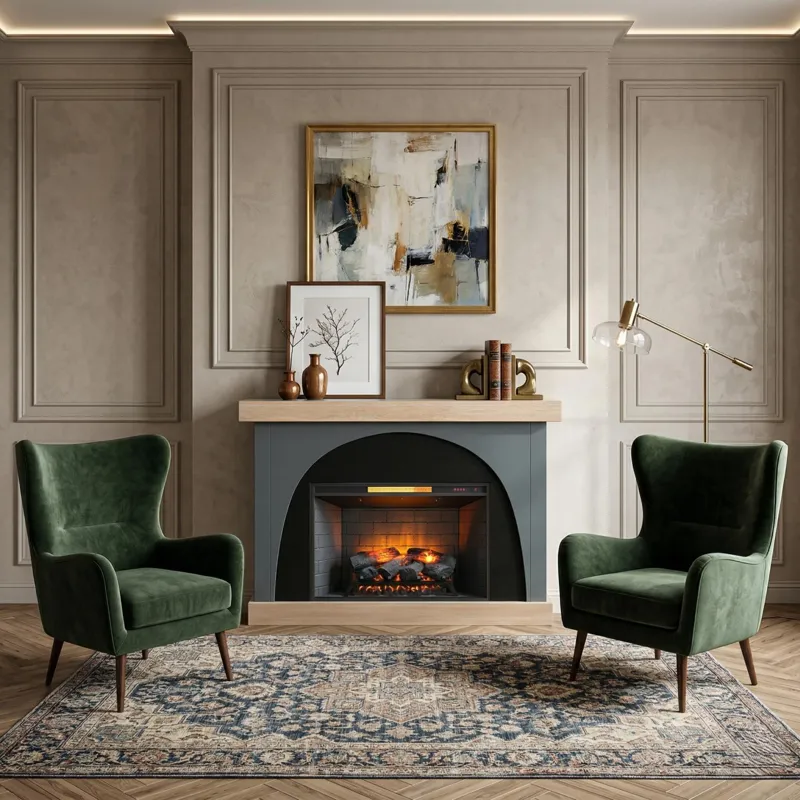 Mini Gabriella Fireplace Mantel
