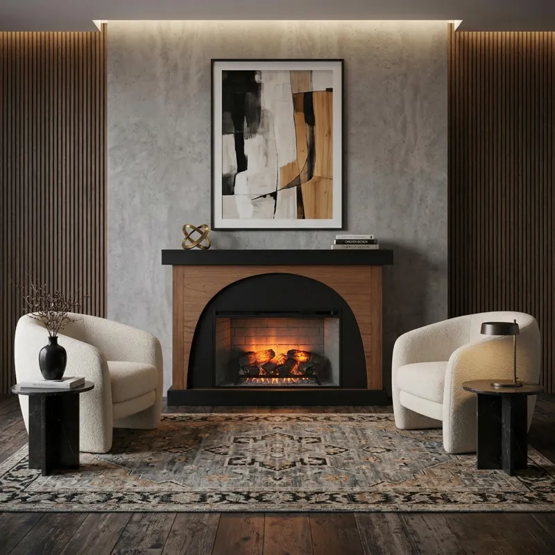 Mini Gabriella Fireplace Mantel