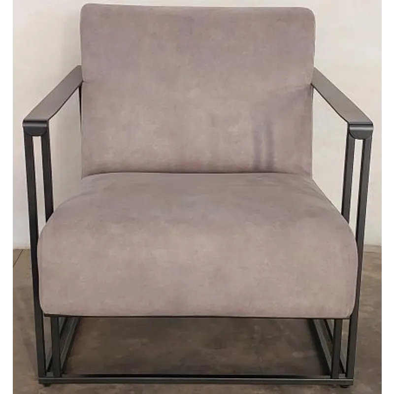 Melinda Metal Framed Accent Chair