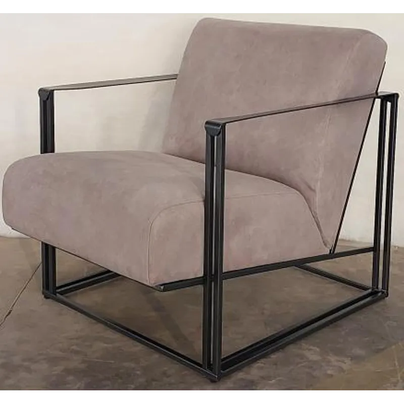 Melinda Metal Framed Accent Chair