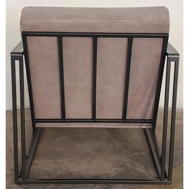 Melinda Metal Framed Accent Chair