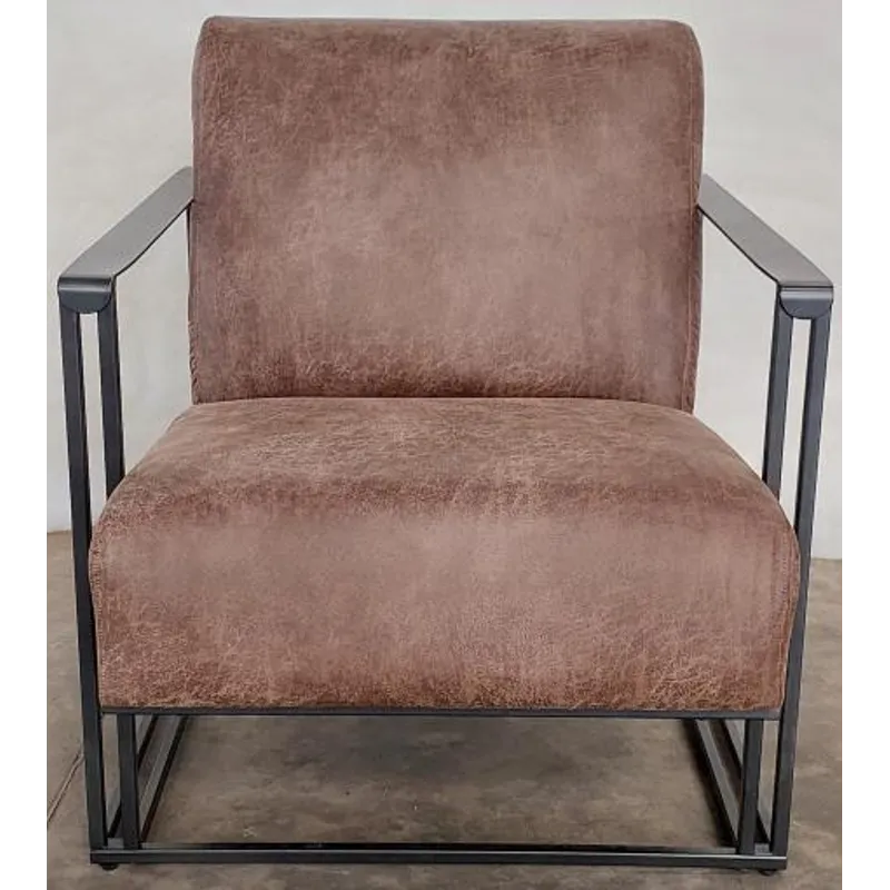 Melinda Metal Framed Accent Chair
