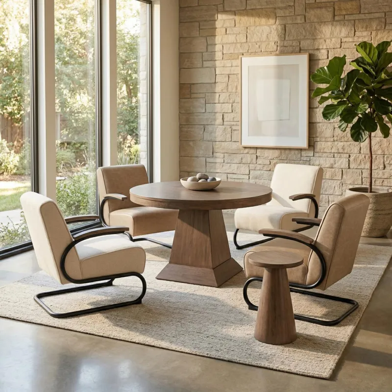 Nash Accent Chair, Cushion Seat & Back