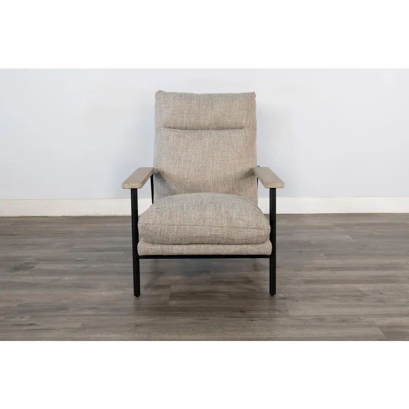 Wyatt Accent Chair, Cushion Seat & Back