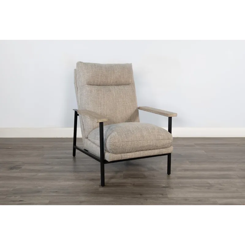 Wyatt Accent Chair, Cushion Seat & Back