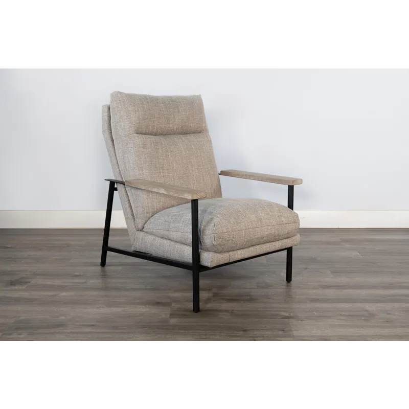 Wyatt Accent Chair, Cushion Seat & Back