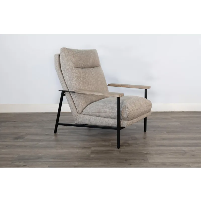 Wyatt Accent Chair, Cushion Seat & Back