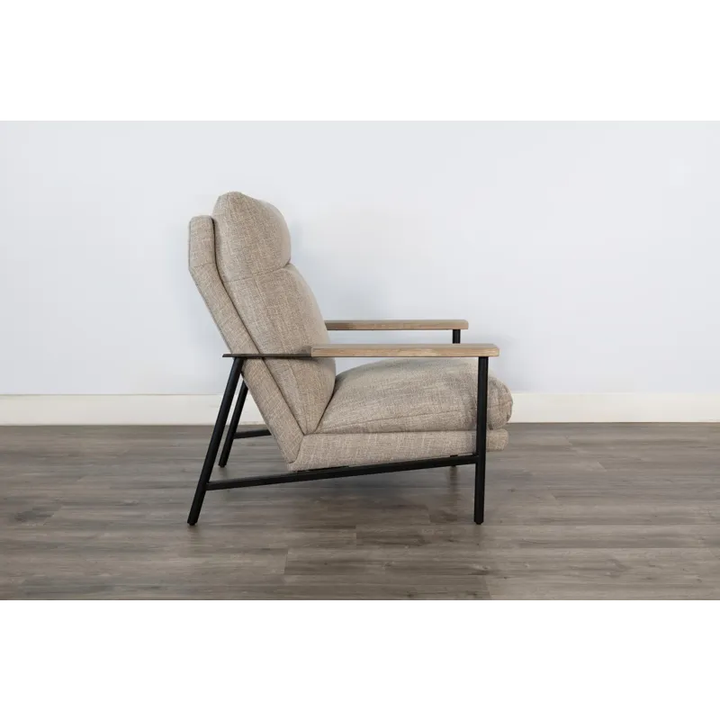 Wyatt Accent Chair, Cushion Seat & Back