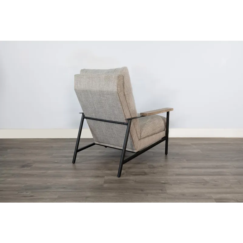 Wyatt Accent Chair, Cushion Seat & Back