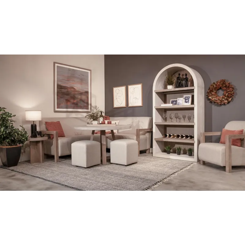 Logan Arched Bookcase
