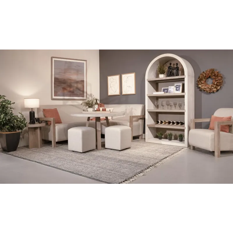 Logan Arched Bookcase