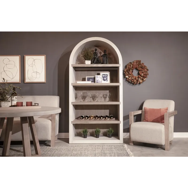 Logan Arched Bookcase