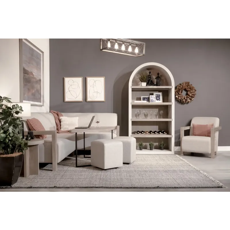 Logan Arched Bookcase