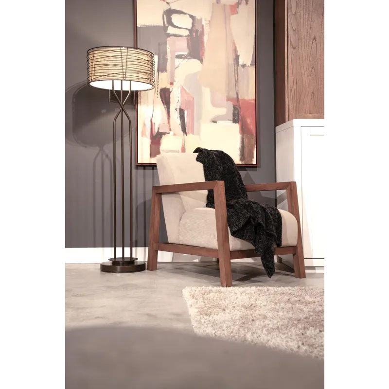 Matt Accent Chair, Cushion Seat