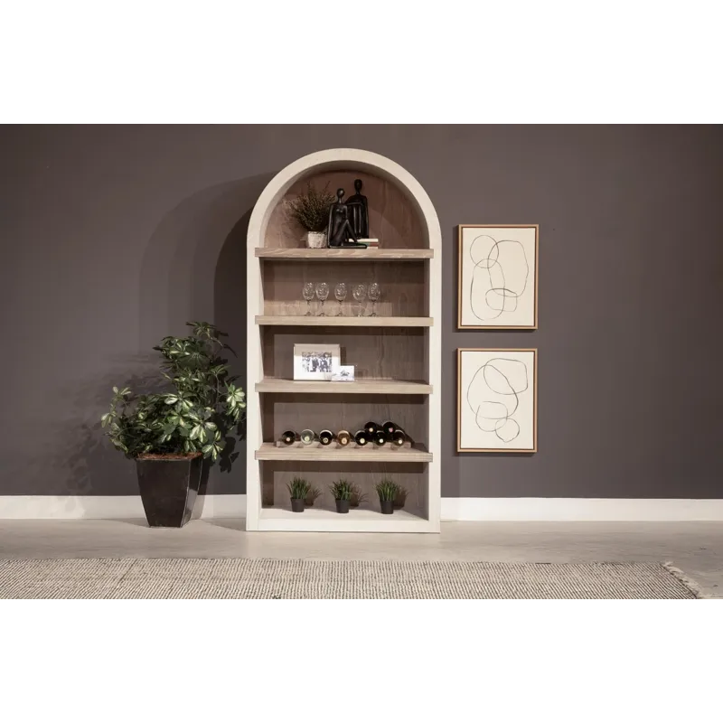 Logan Arched Bookcase