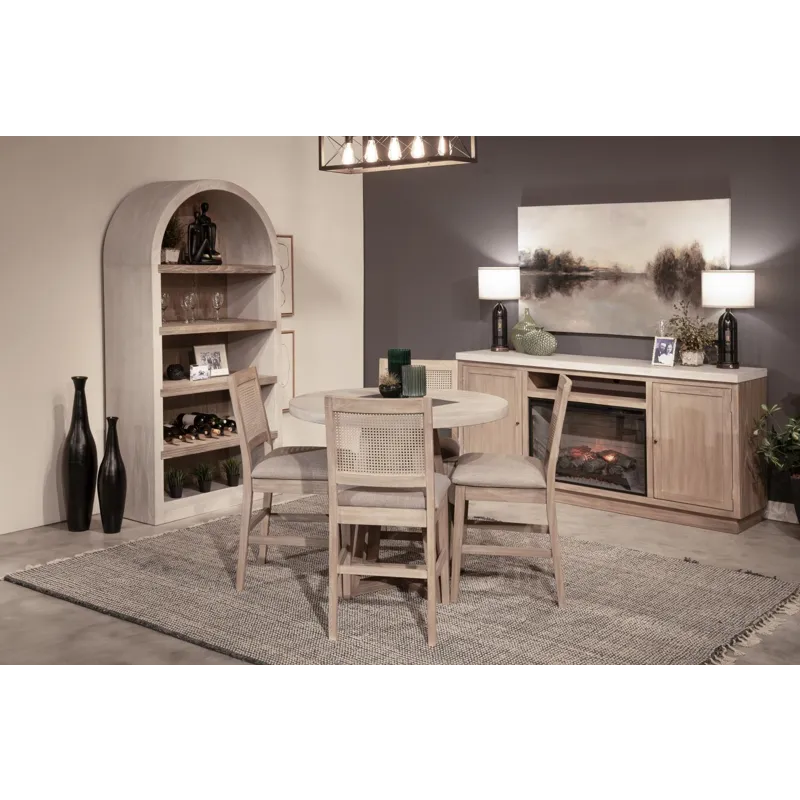 Logan Arched Bookcase