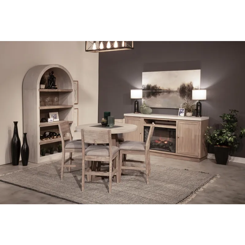 Logan Arched Bookcase
