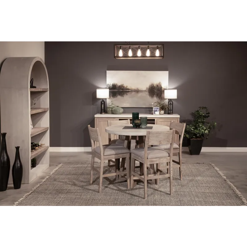 Logan Arched Bookcase