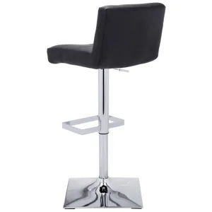 STAFFORD ADJUSTABLE BARSTOOL - ONYX
