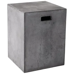 CASTOR END TABLE - GREY