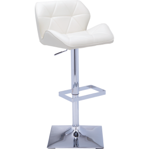 BOULTON ADJUSTABLE BARSTOOL - SNOW
