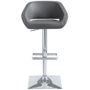 GUSTAVO ADJUSTABLE BARSTOOL - GRAPHITE
