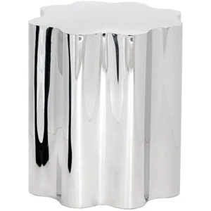 DAHLIA SIDE TABLE - STAINLESS STEEL