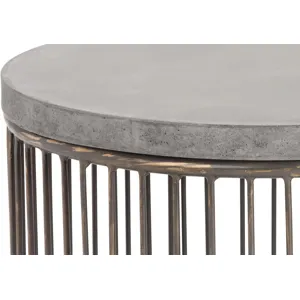 SARGON SIDE TABLE - GREY