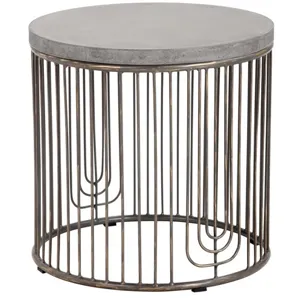 SARGON SIDE TABLE - GREY