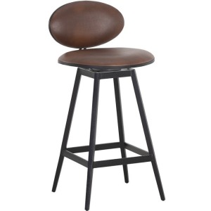 Ember Swivel Counter Stool - Bravo Cognac