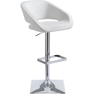 GUSTAVO ADJUSTABLE BARSTOOL - SNOW