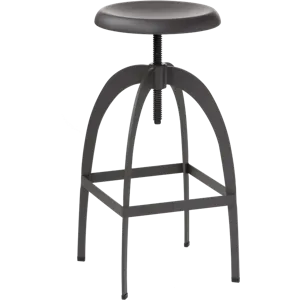 COLBY ADJUSTABLE BARSTOOL - GREY