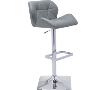 BOULTON ADJUSTABLE BARSTOOL - GRAPHITE