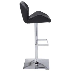 BOULTON ADJUSTABLE BARSTOOL - ONYX
