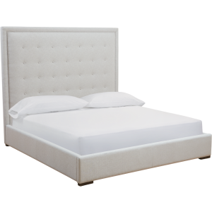JACKIE BED KING - LINEN