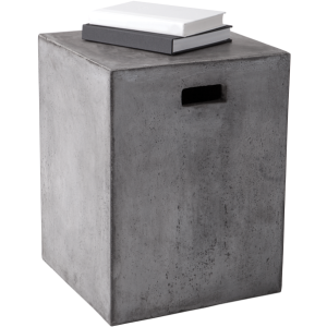 CASTOR END TABLE - GREY