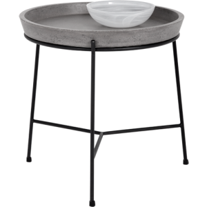 REMY END TABLE - GREY