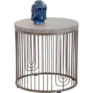 SARGON SIDE TABLE - GREY