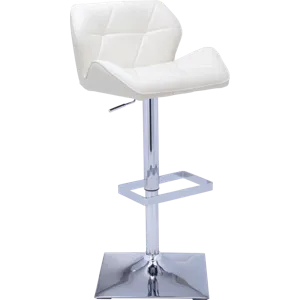 BOULTON ADJUSTABLE BARSTOOL - SNOW
