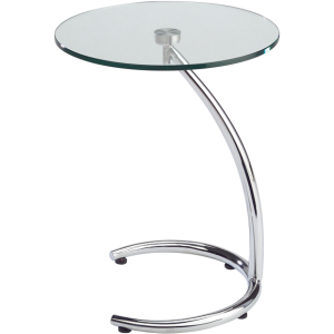 HASTINGS END TABLE - STAINLESS STEEL