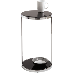 BENJAMIN END TABLE - STAINLESS STEEL