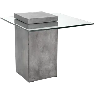 GRANGE END TABLE - GREY