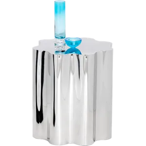 DAHLIA SIDE TABLE - STAINLESS STEEL