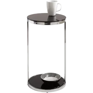 BENJAMIN END TABLE - STAINLESS STEEL