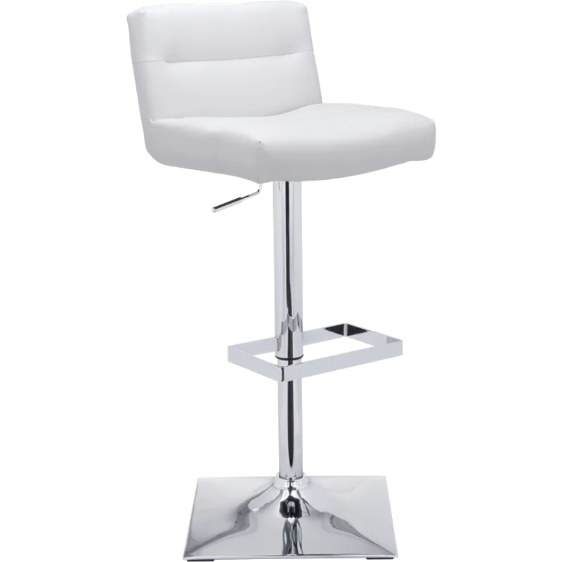 STAFFORD ADJUSTABLE BARSTOOL - SNOW