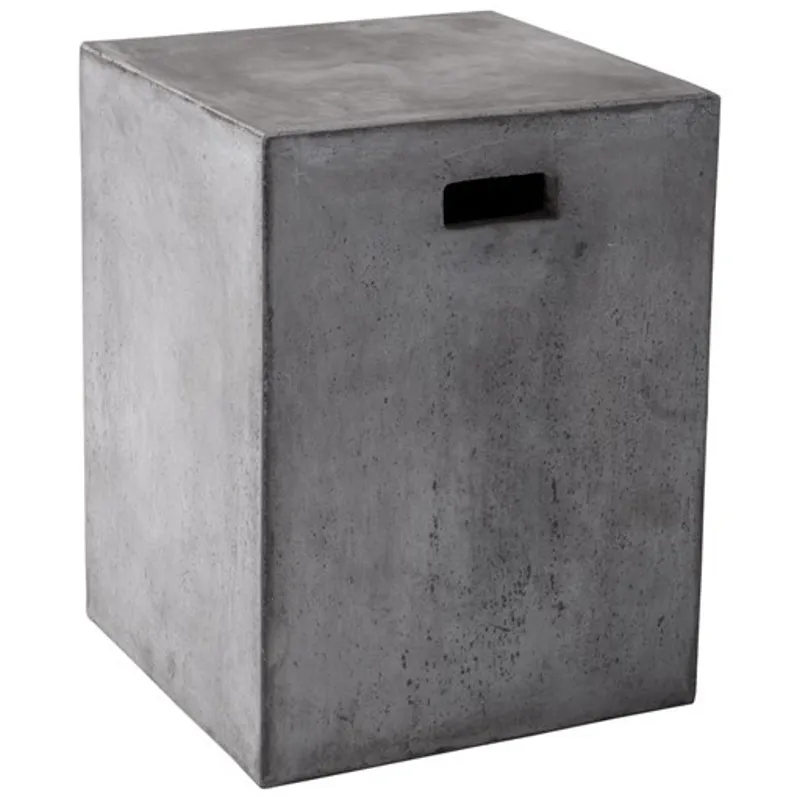 CASTOR END TABLE - GREY